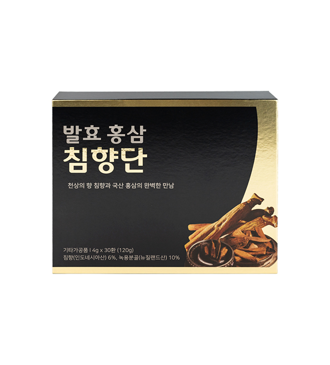 침향단 한방약품상자 이미지