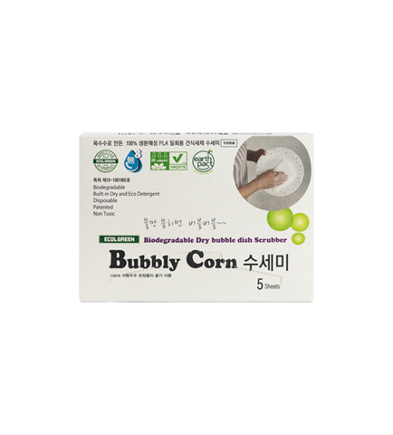 ﻿Bubbly Corn 수세미 단상자 이미지