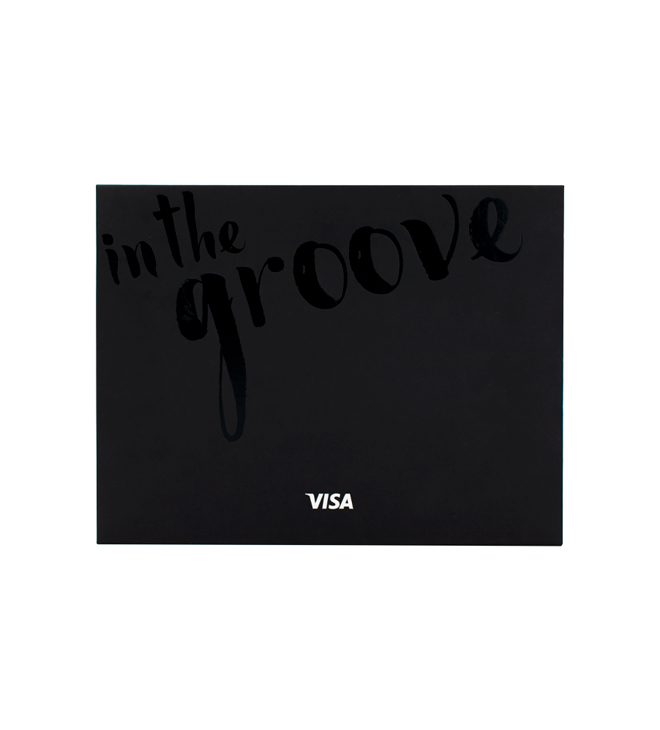 VISA 카드 싸바리 표지지함 이미지