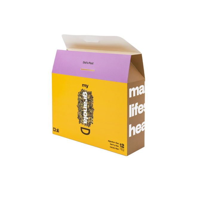 granola D 식품칼라박스 단상자B형 이미지