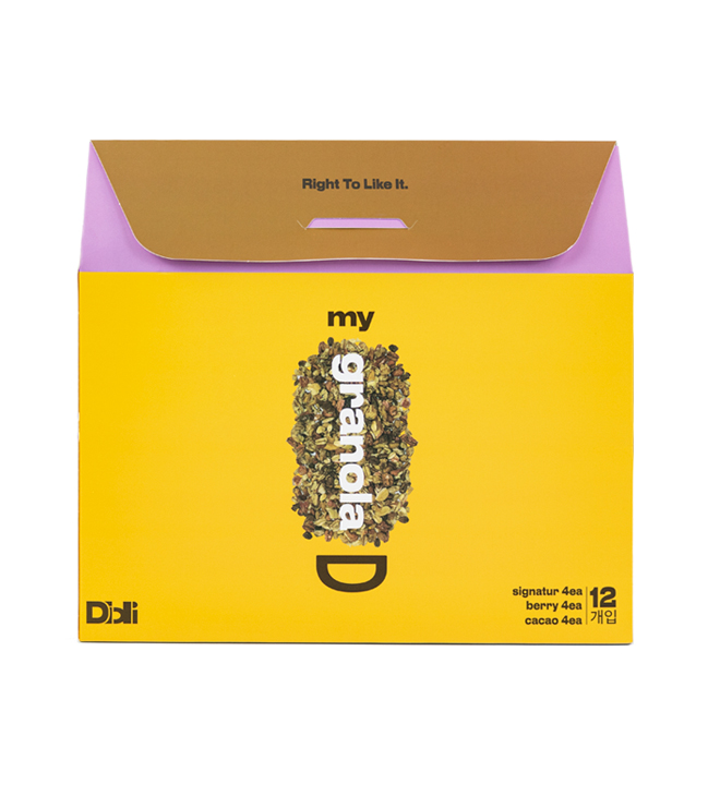 granola D 식품칼라박스 단상자B형 이미지