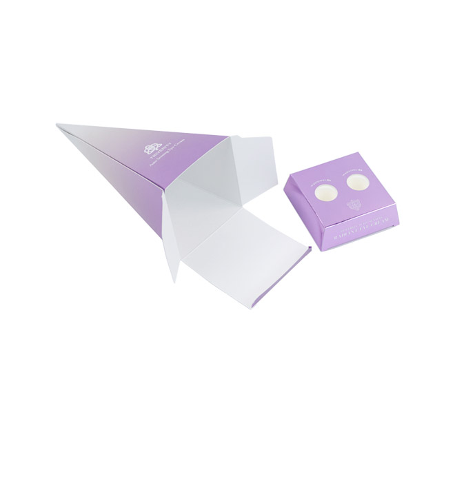 TRIVERITY 아이크림상자 은증착 단상자 이미지
