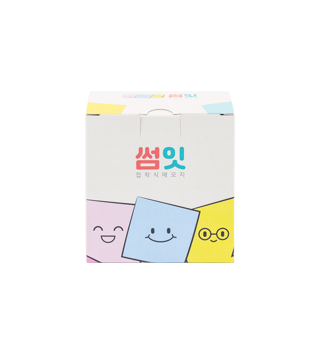 썸잇 메모지 단상자 B형 컬러박스 이미지