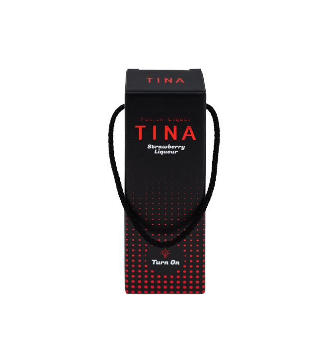TINA 마닐라 손잡이 단상자 B형 칼라상자 이미지
