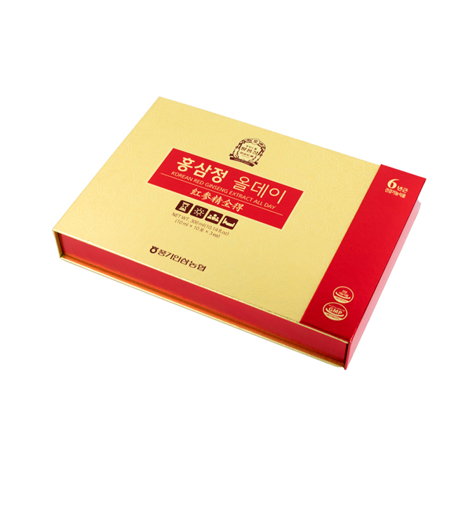 홍삼정 건강기능식품 박스 이미지